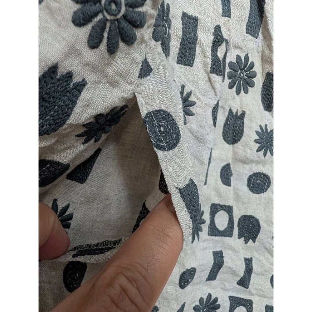 Cotton house Aya button down top - Picture 6 of 8